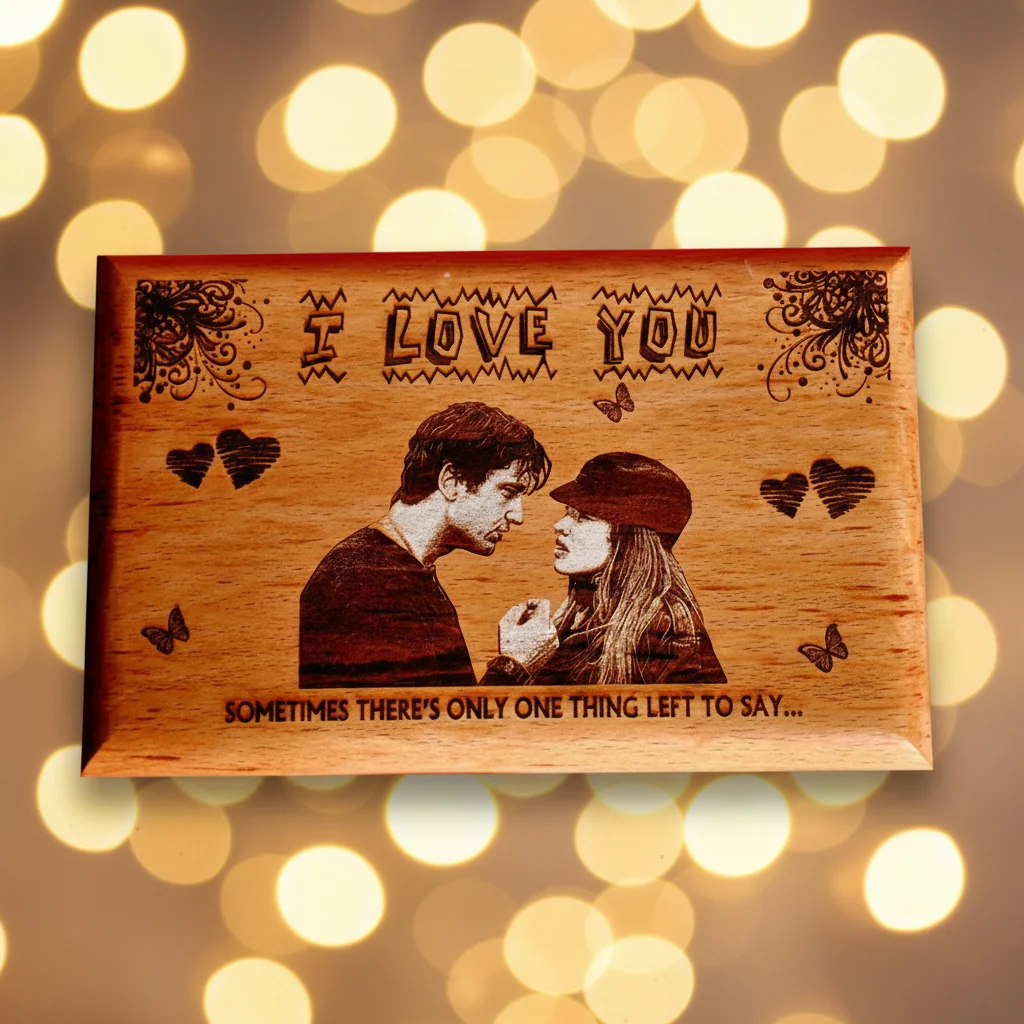 Zpics Wooden Plate (9*6)