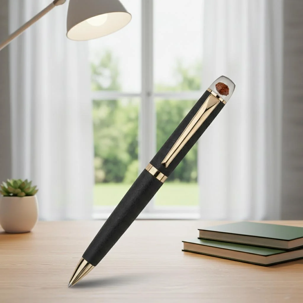 Zpics Customised Name on Rudraksha Pen