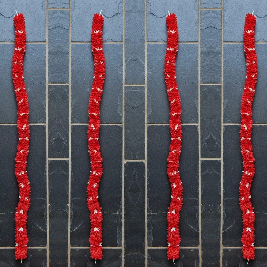 VPH Gift Store Artificial Flower Garland for Home & Puja Room Décor