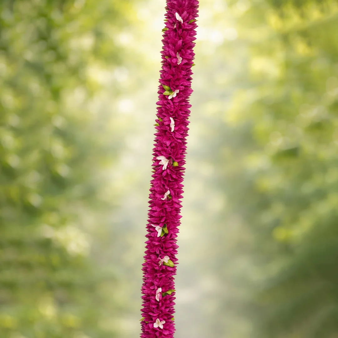 VPH Gift Store Decorative Artificial Flower Garland Set for Temple & Pooja Décor
