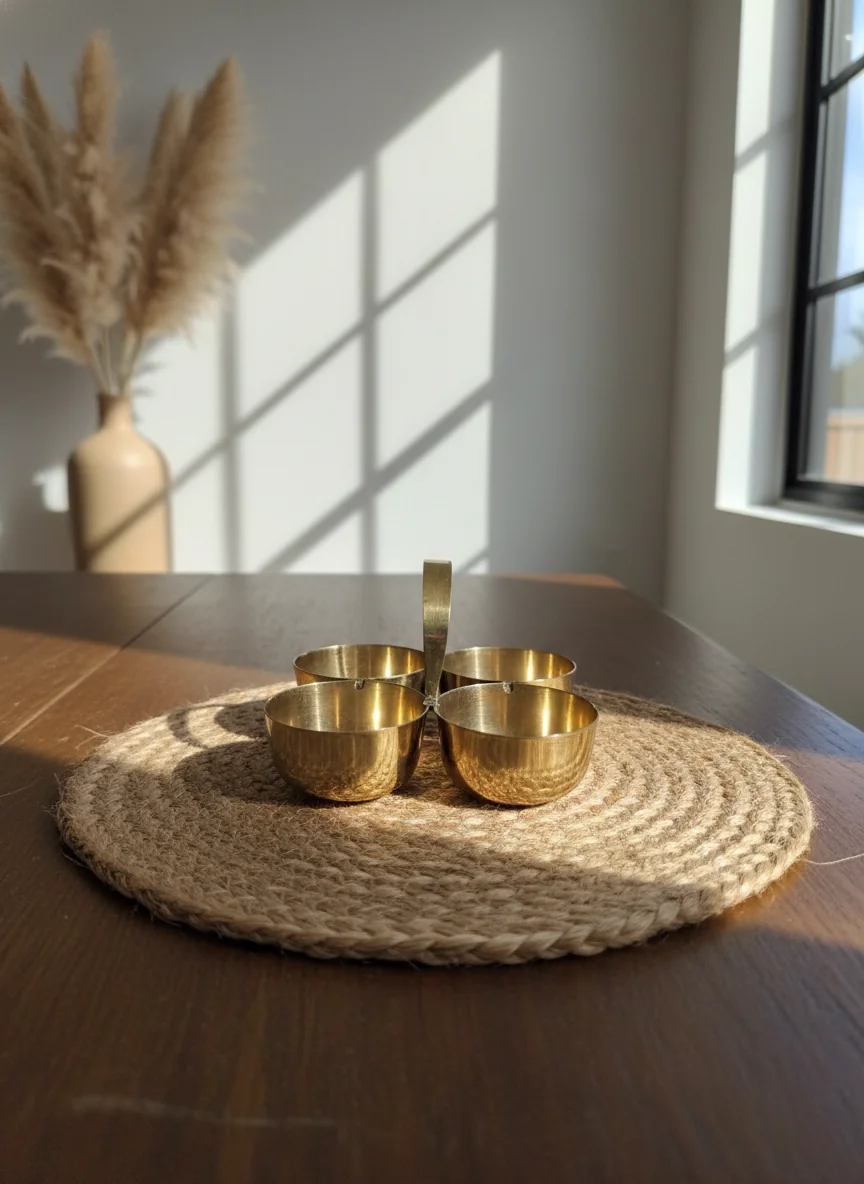 Sri Yagnaa Premium Panchapala Small for Temple & Ritual Lighting