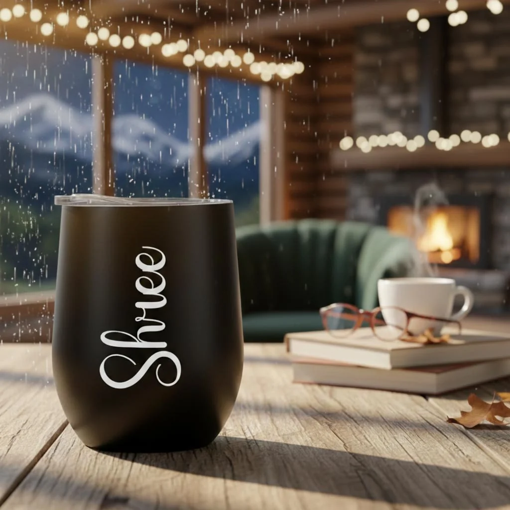 Custom Travel Coffee Mug with Lid Personalized Gift