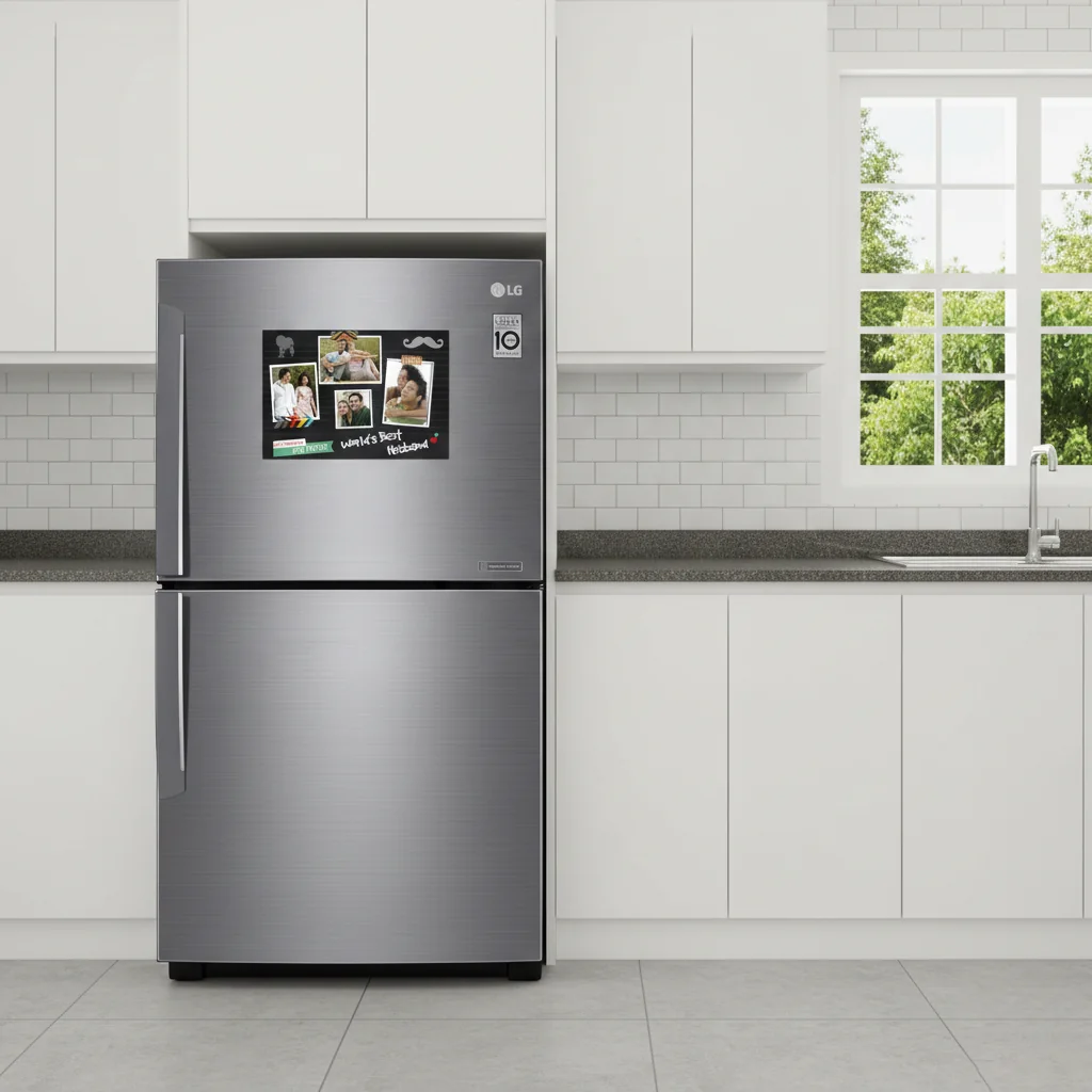 Zpics Set of 3 Personalized Birthday Fridge Magnets for Husband 3.5x5.5