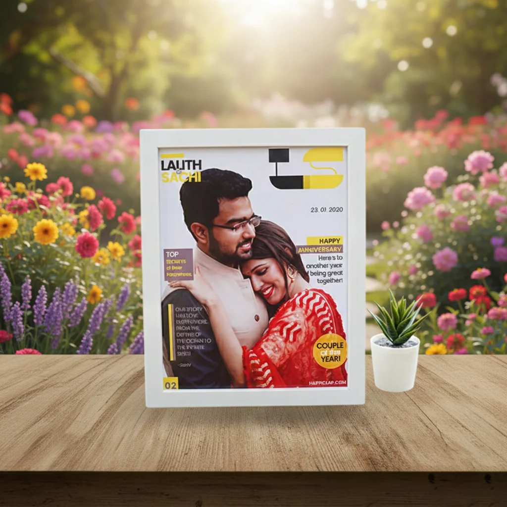 VPH Gift Store Personalized Magazine Cover with Custom Layout and Photo Edit