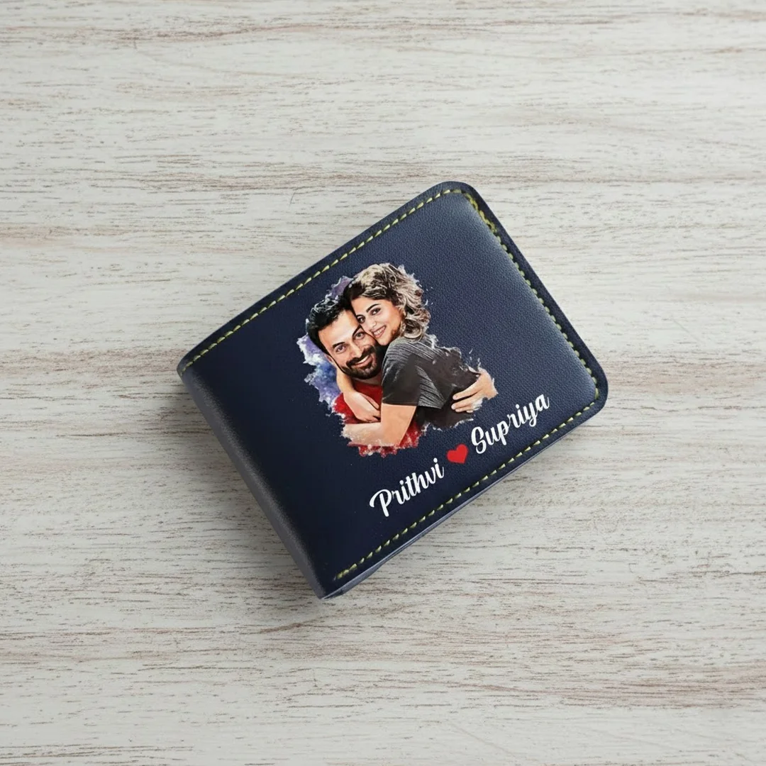 MH Decors Durable Photo Wallet – Personalized with Lasting UV Print
