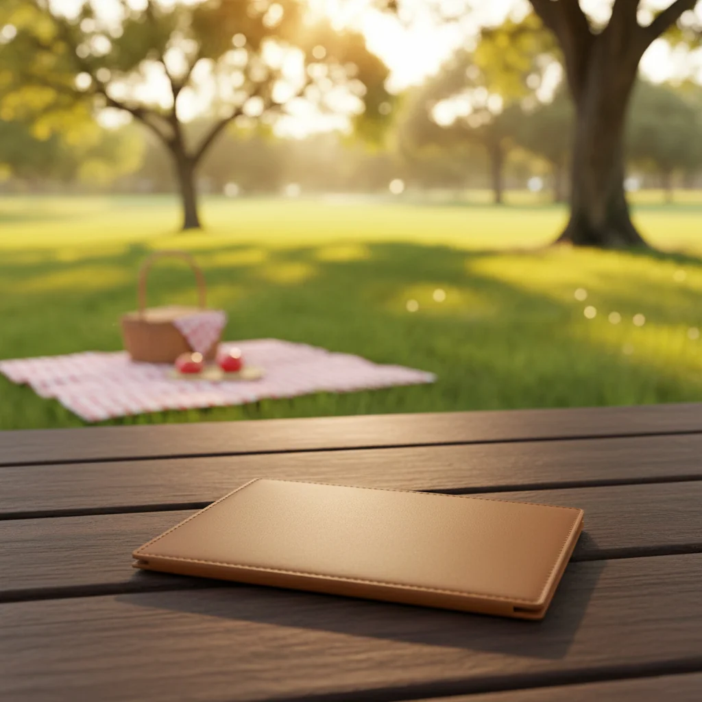 Personalized Faux Leather Passport Cover – Custom Name with Metal Charms