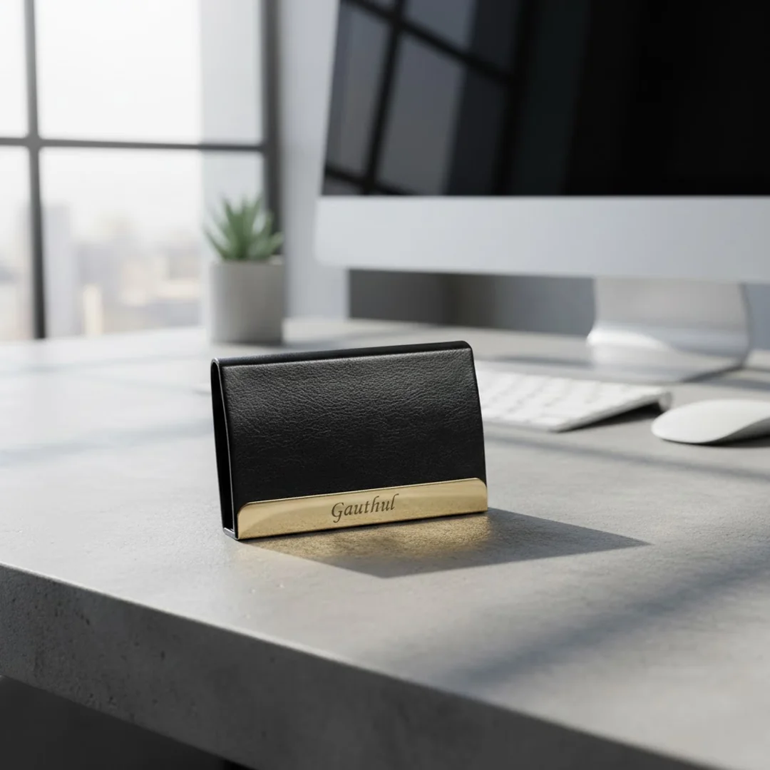MH Decors Visiting Card Holder Sleek and Professional Organization