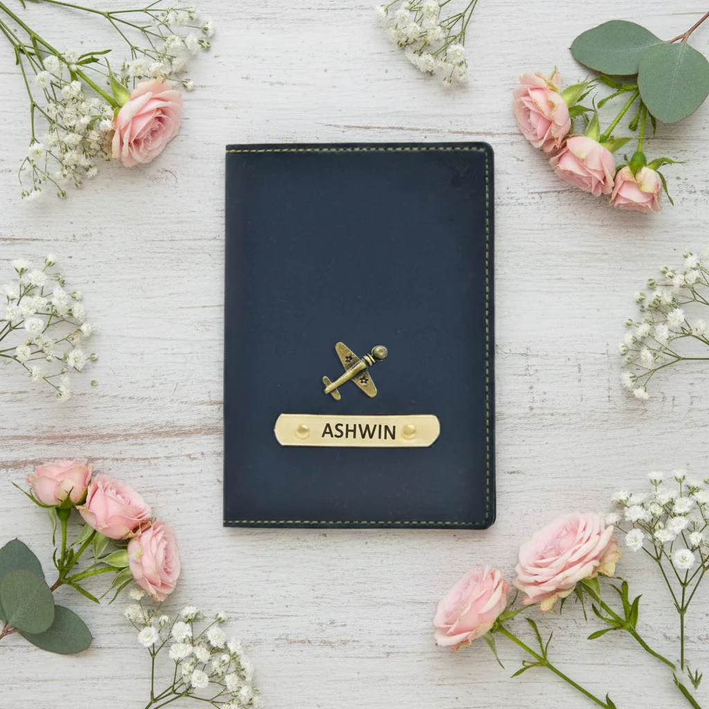 Zpics Passport Cover - Blue