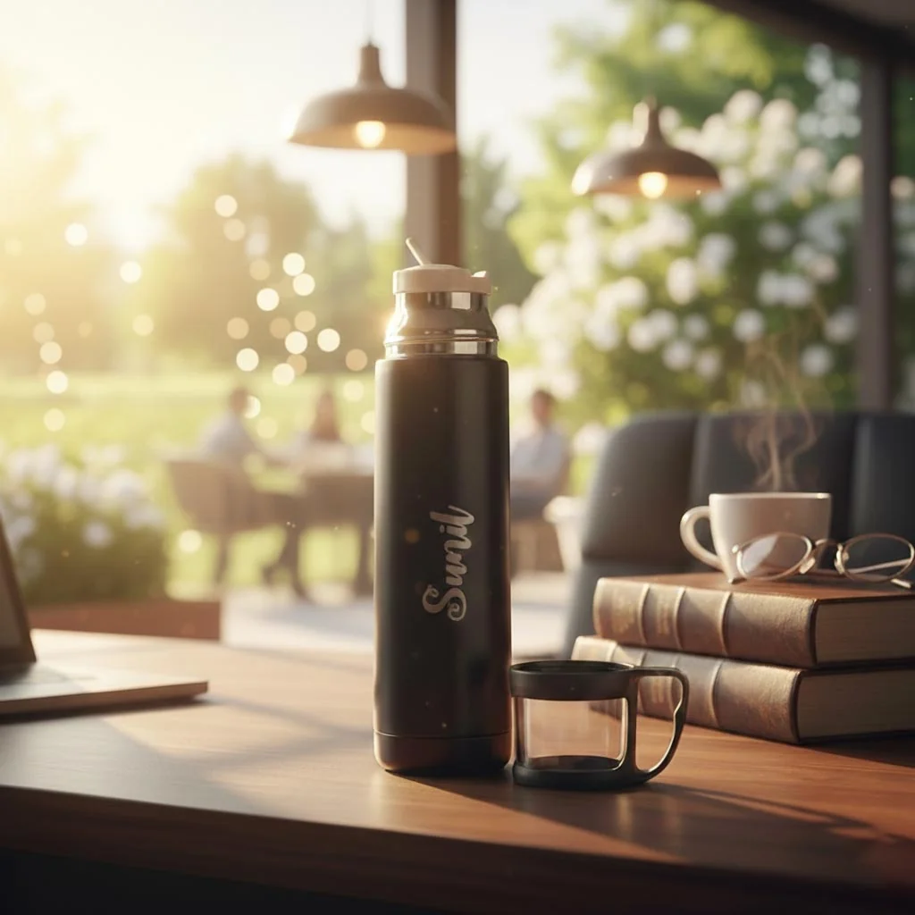 Personalized Stainless Steel Water Bottle for Office and Gym