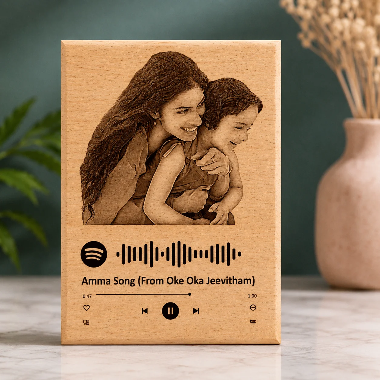 Personalized spotify-plaques (8*10) Large Size